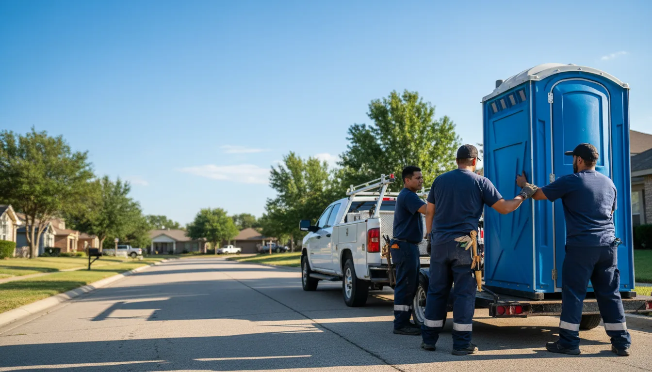 Portable Toilet Rental in Fort Worth, TX near me